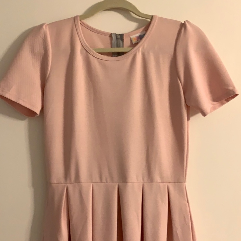 Light Pink LuLaRoe Amelia Dress